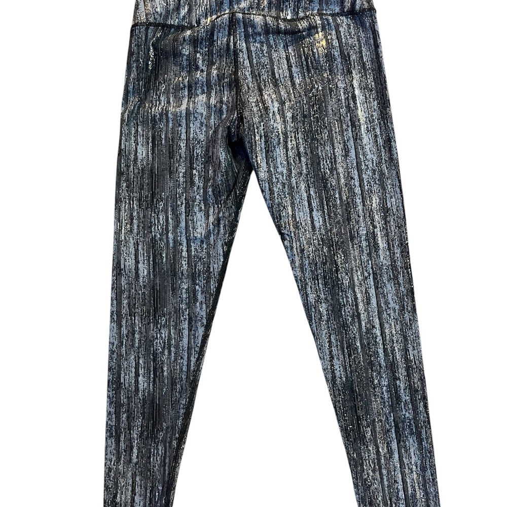 Victoria's Secret Sport Black Metallic Leggings